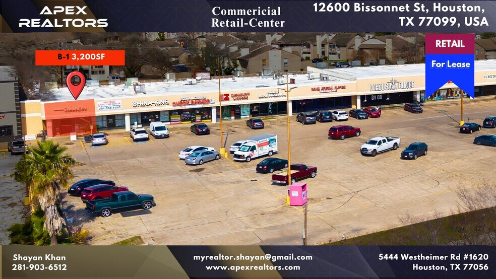 More Photos Of 12600 Bissonnet St, Houston Unknown For Lease