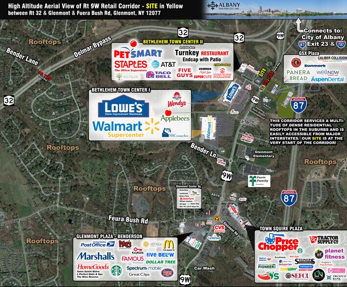 More Photos Of 241 Route 9, Glenmont General Retail For Lease