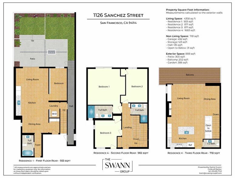 More Photos Of 1126 Sanchez St, San Francisco Apartments For Sale