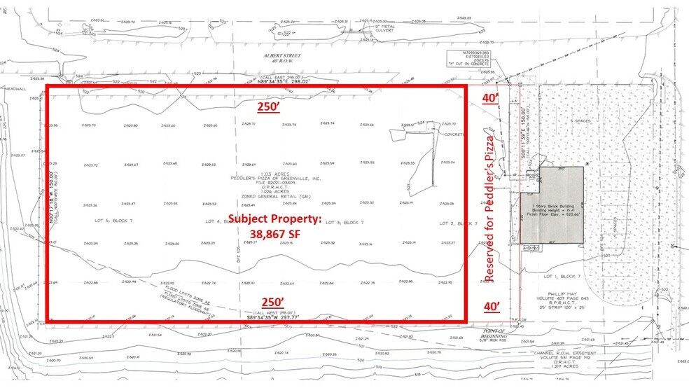 More Photos Of 2801 Albert, Greenville Land For Lease