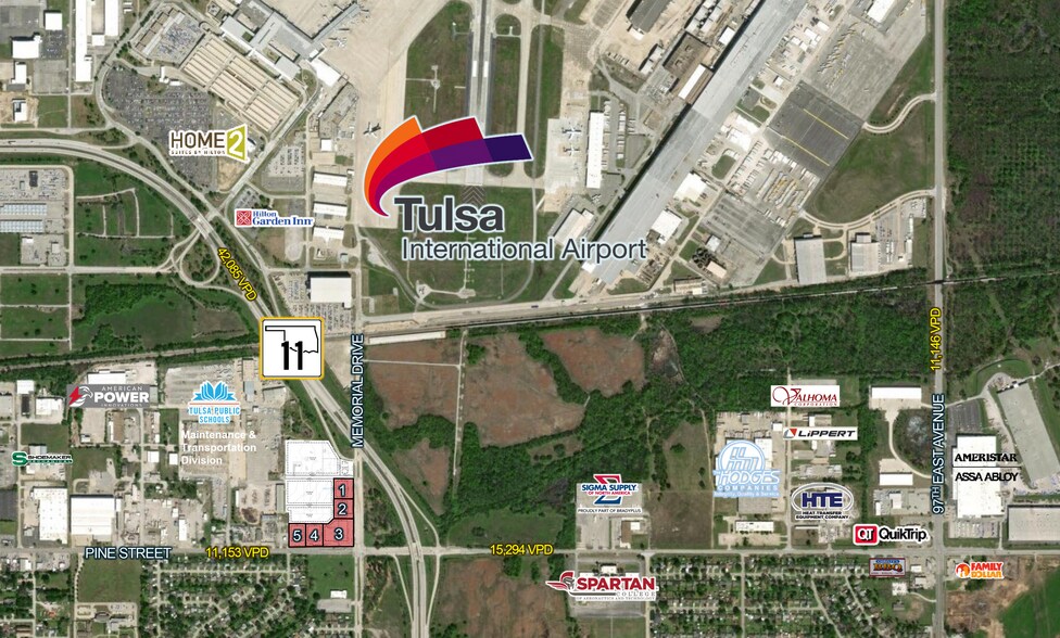 Primary Photo Of 1510 N Memorial Dr, Tulsa Land For Sale