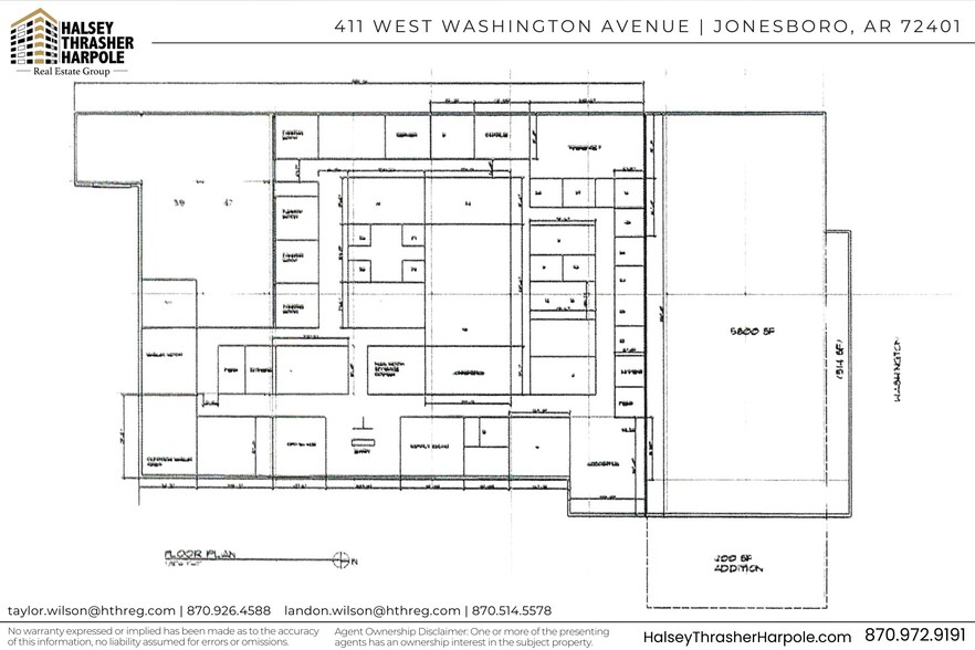More Photos Of 411 W Washington Ave, Jonesboro Freestanding For Sale