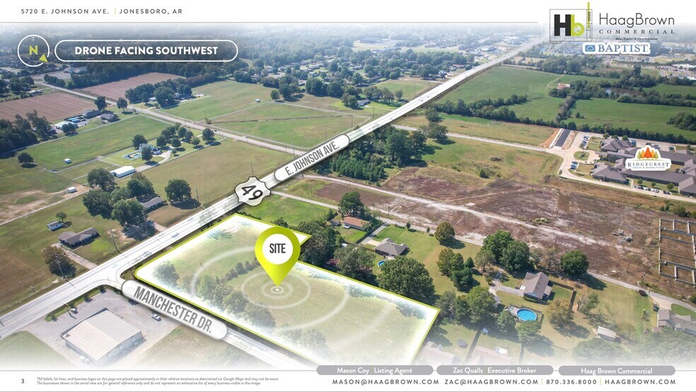 More Photos Of 5716-5720 E Johnson Ave, Jonesboro Land For Sale