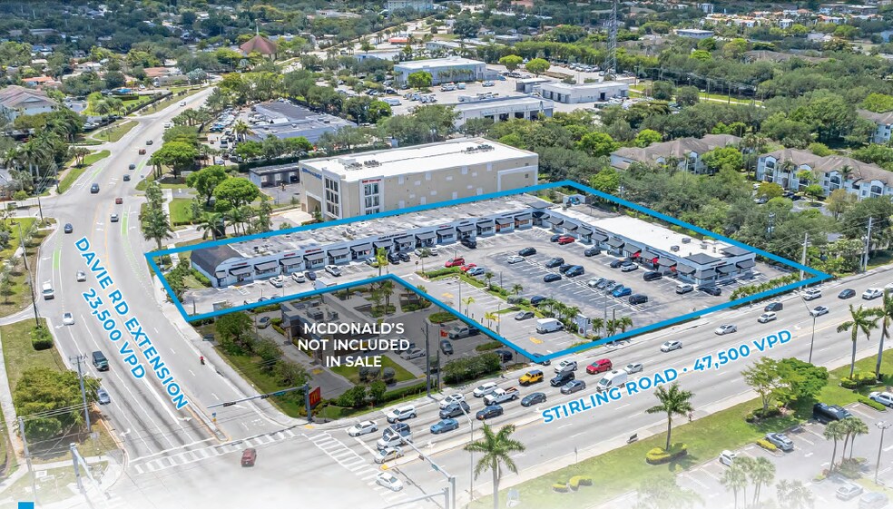 Primary Photo Of 7110-7162 Stirling Rd, Hollywood Storefront For Sale