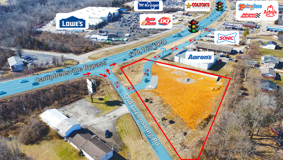 More Photos Of 110 Campbellsville Byp, Campbellsville Land For Sale