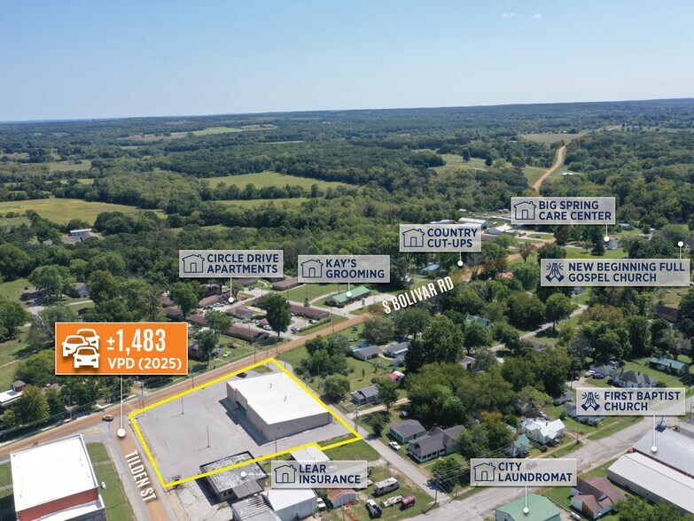 More Photos Of 201 E Tilden St, Humansville Freestanding For Sale