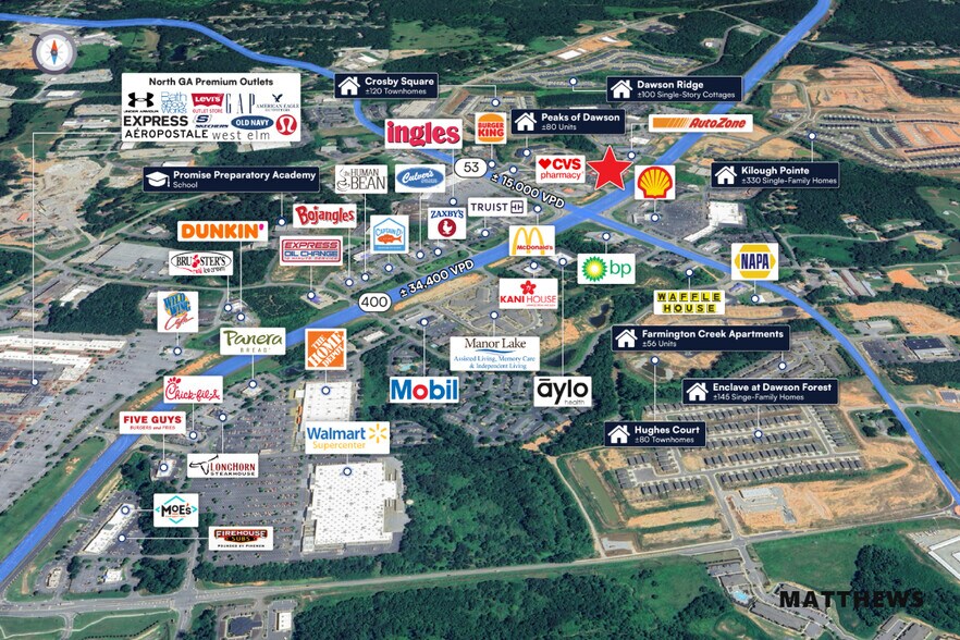 More Photos Of N 400 Center Ln, Dawsonville Land For Lease