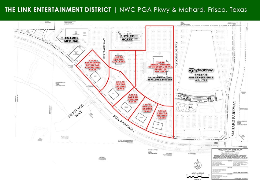 More Photos Of NWC PGA Pkwy & Mahard, Frisco Land For Sale