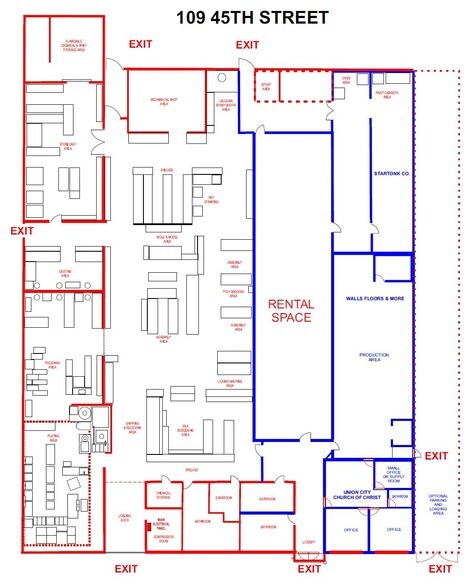 More Photos Of 109 45th St, Union City Loft Creative Space For Sale
