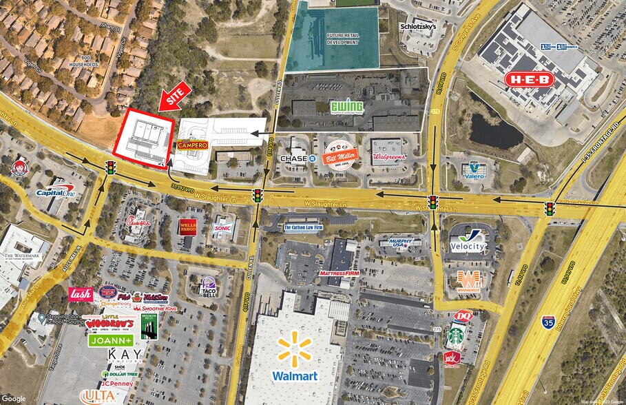 More Photos Of 196 W Slaughter Ln, Austin General Retail For Sale