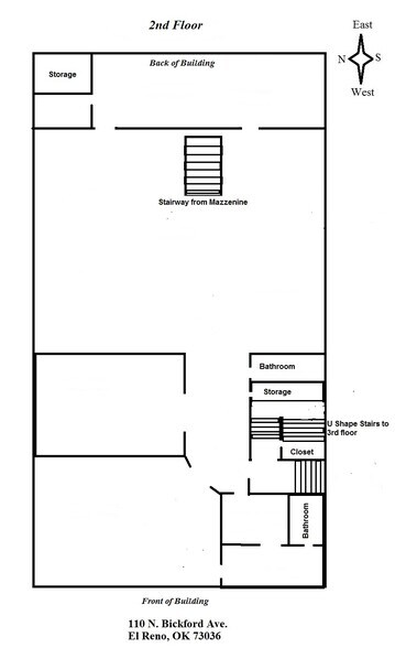 More Photos Of 110 N Bickford Ave, El Reno Storefront Retail Office For Sale