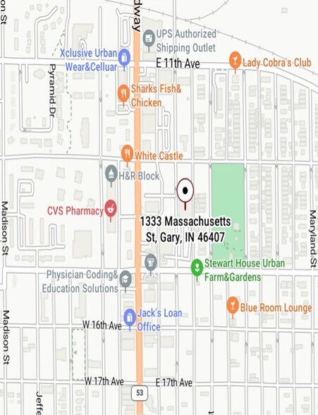 Primary Photo Of 1333 Massachusetts St, Gary Land For Sale