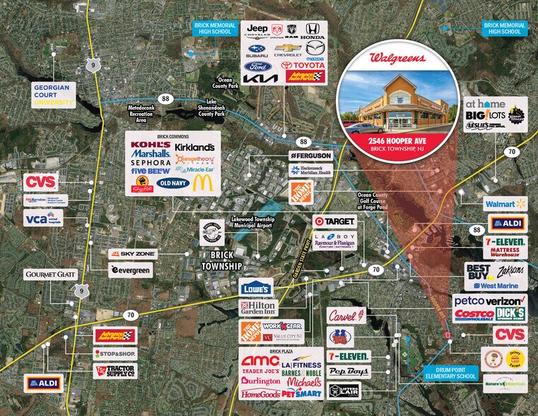 More Photos Of 2546 Hooper Ave, Brick Drugstore For Sale