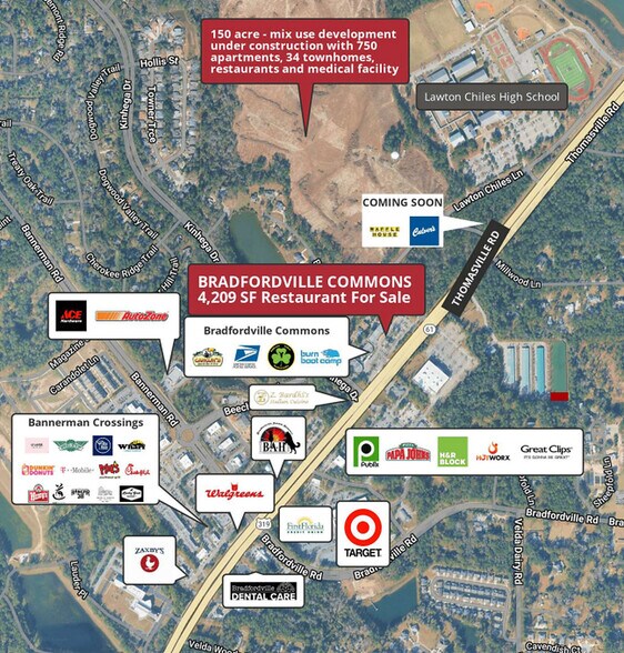 More Photos Of 6800 Thomasville Rd, Tallahassee General Retail For Sale