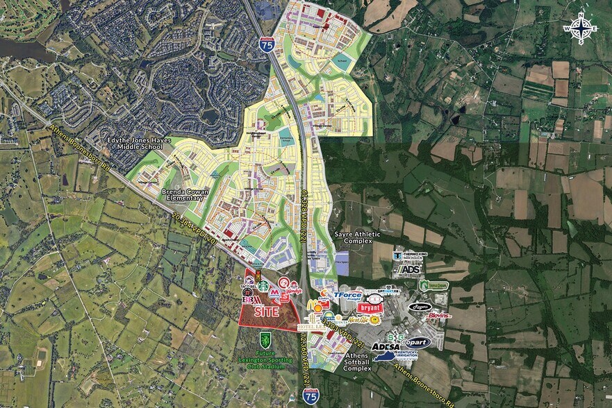 More Photos Of Athens Boonesboro Rd @ Competition Drive, Lexington Land For Sale