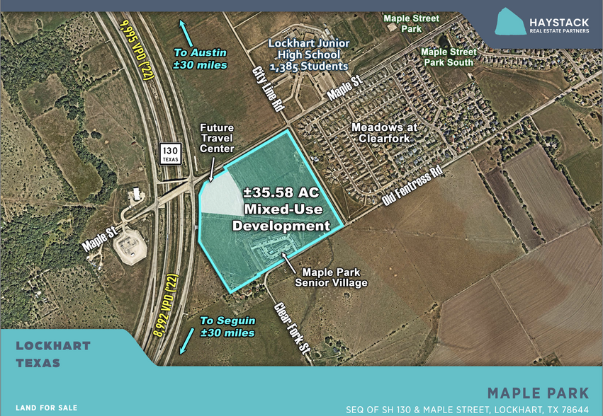 Primary Photo Of SH 130, Lockhart Land For Sale