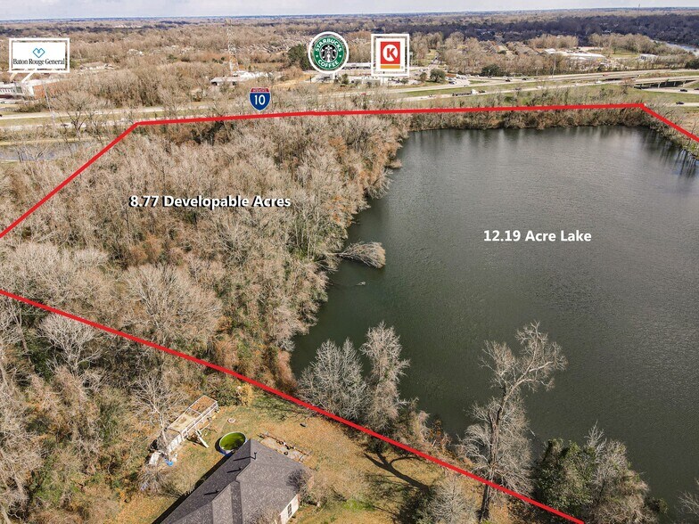 Primary Photo Of I-10 @ Hwy 73, Prairieville Land For Sale