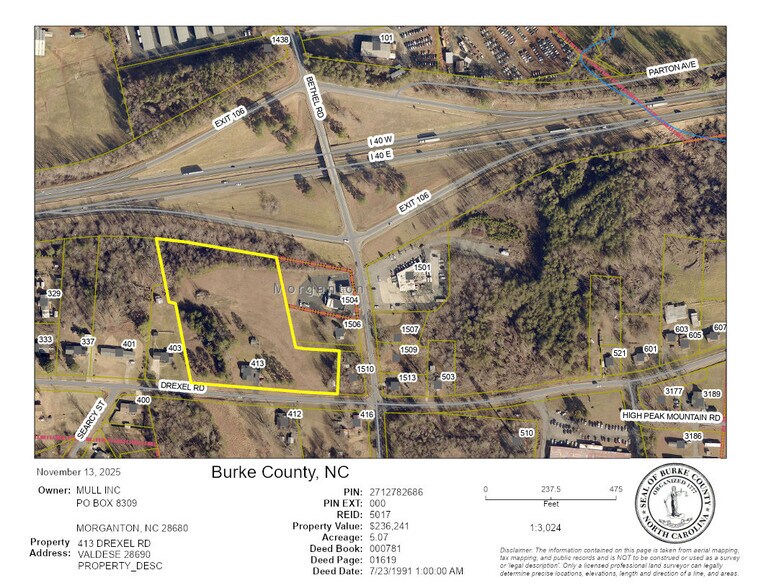 More Photos Of I-40 Exit 106, Burkemont Land For Lease