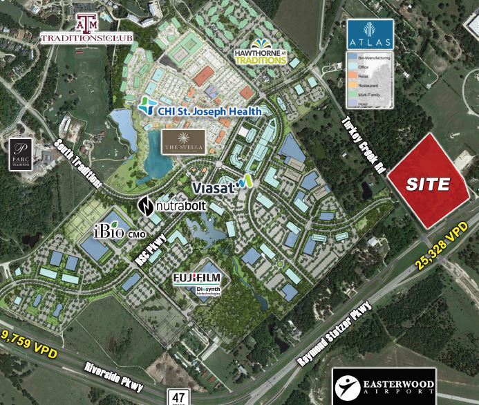 More Photos Of 4098 Raymond Stotzer Pky, College Station Land For Sale