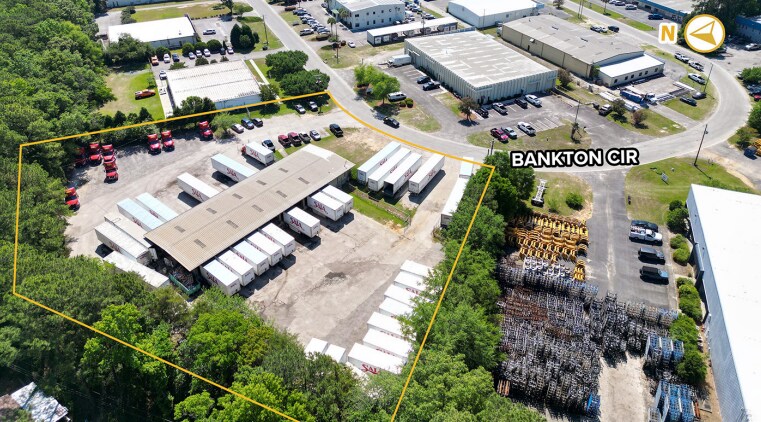 More Photos Of 1015 Bankton Cir, Hanahan Truck Terminal For Lease