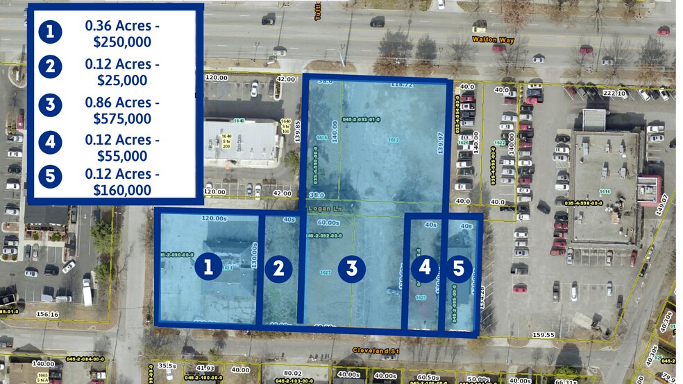 1632 Walton Way, Augusta, GA 30904 Land For Sale