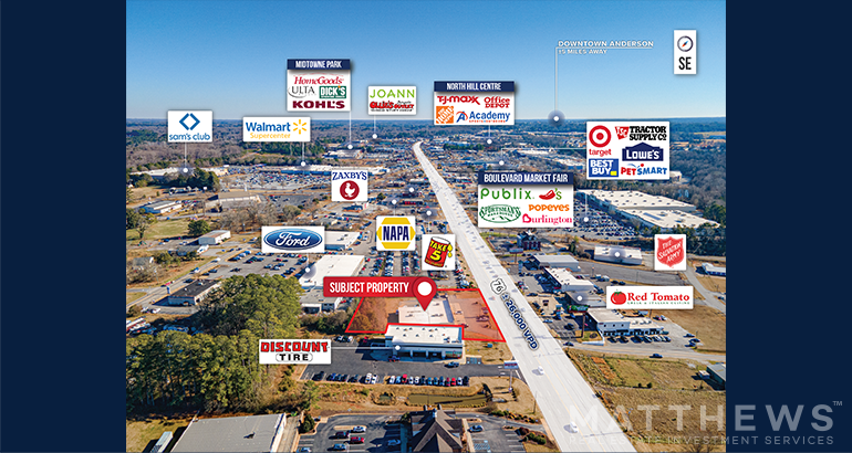 More Photos Of 3912 Clemson Blvd, Anderson Freestanding For Sale