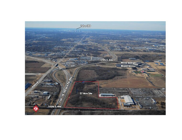 Primary Photo Of 600 N 145th Ave, Tulsa Land For Sale