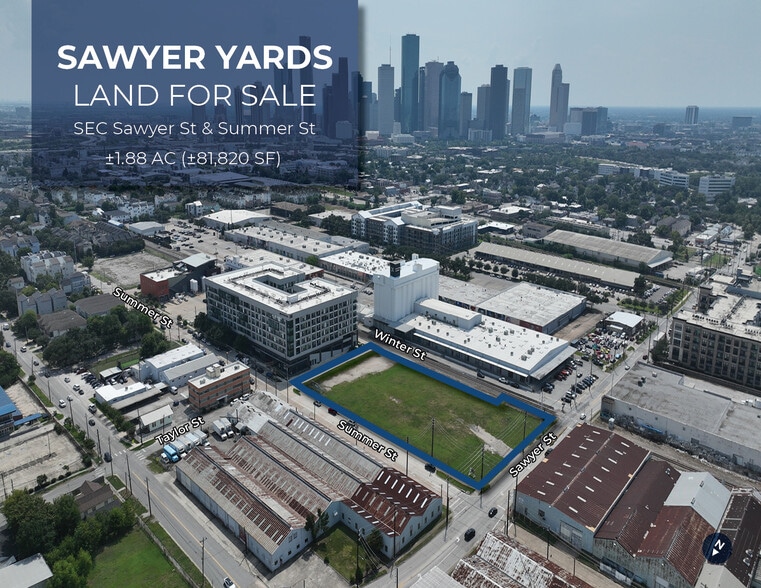 Primary Photo Of 2323 Summer St, Houston Land For Sale