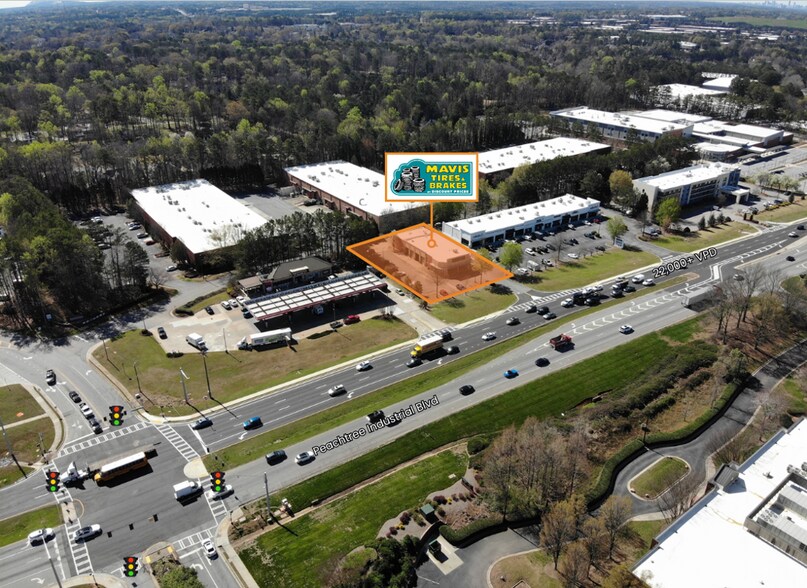 More Photos Of 5740 Peachtree Industrial Blvd, Norcross General Retail For Sale