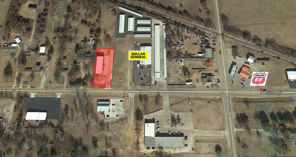 More Photos Of 12901 E Britton Rd, Jones Storefront Retail Office For Lease