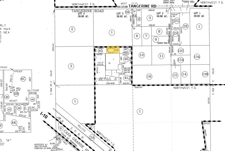 More Photos Of 8365 W Tangerine Rd, Marana Land For Lease