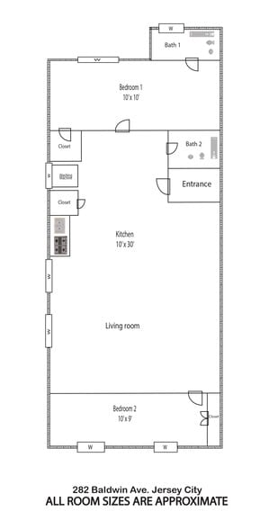 More Photos Of 282 Baldwin Ave, Jersey City Apartments For Sale