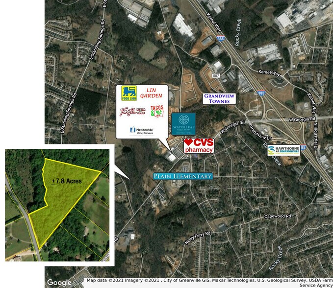 More Photos Of 0 Hammond Rd, Simpsonville Land For Sale