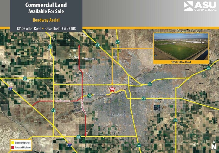 More Photos Of 1614 Coffee Rd, Bakersfield Land For Sale