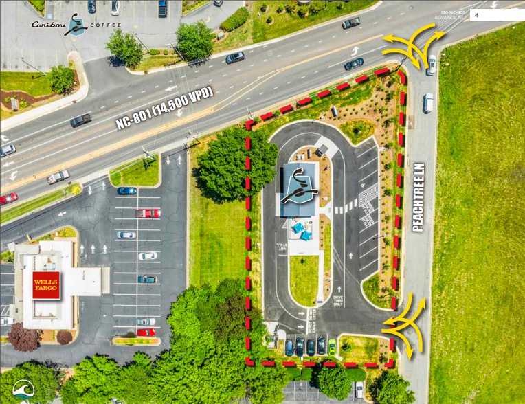 More Photos Of 130 NC Highway 801 S, Advance Fast Food For Sale