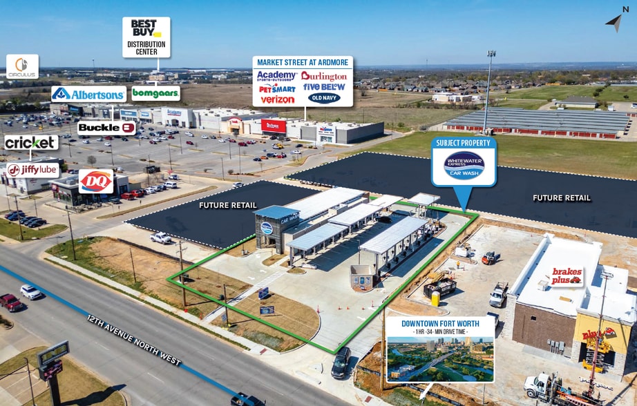 More Photos Of 1405 12th NE ave, Ardmore Carwash For Sale