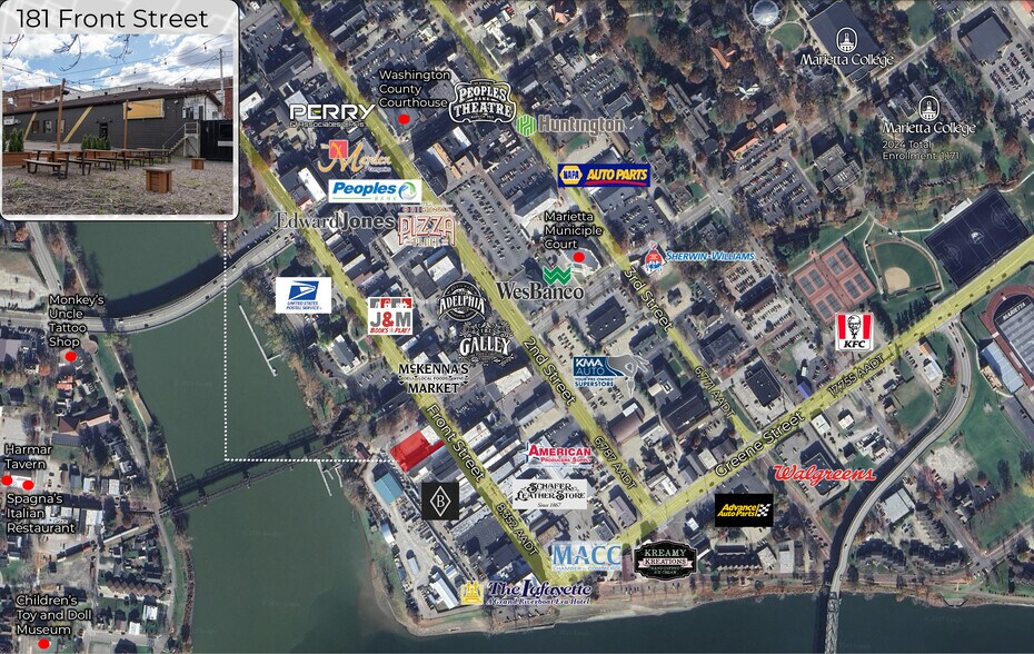 More Photos Of 181 Front St, Marietta Restaurant For Lease