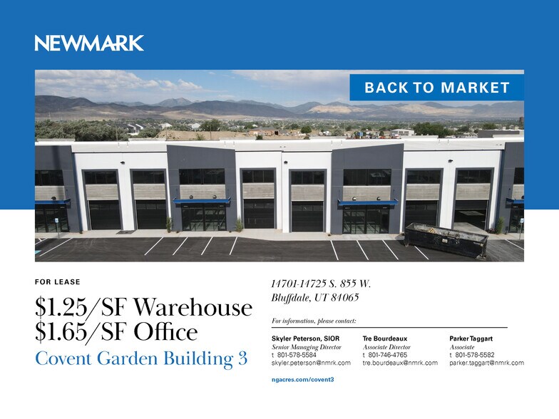 More Photos Of 14701-14725 S 855 W, Bluffdale Warehouse For Sale