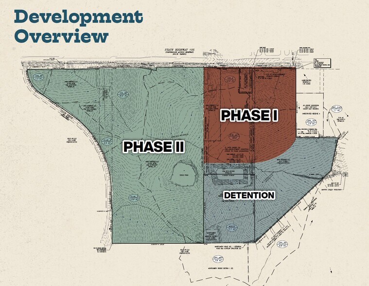 More Photos Of SWQ Hwy 105 & Club Dr, Montgomery Land For Lease
