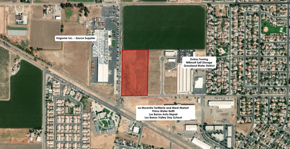 Primary Photo Of 604 Willmott Ave, Los Banos Land For Sale