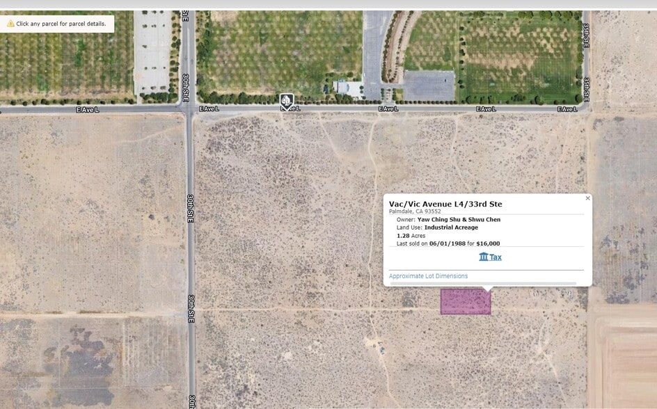 More Photos Of 0 Vac ave, Lancaster Land For Sale