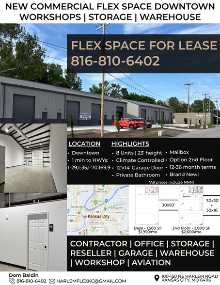 More Photos Of 100 NE Harlem Rd, Kansas City Light Manufacturing For Lease