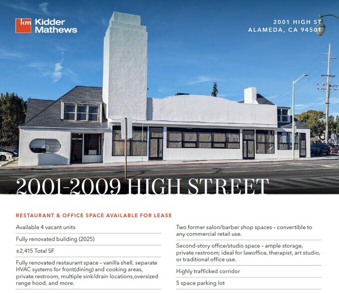Primary Photo Of 2001-2009 High St, Alameda Freestanding For Lease