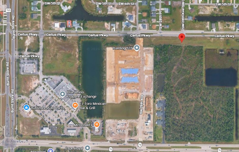 Primary Photo Of 2800 Ceitus Pky, Cape Coral Land For Sale