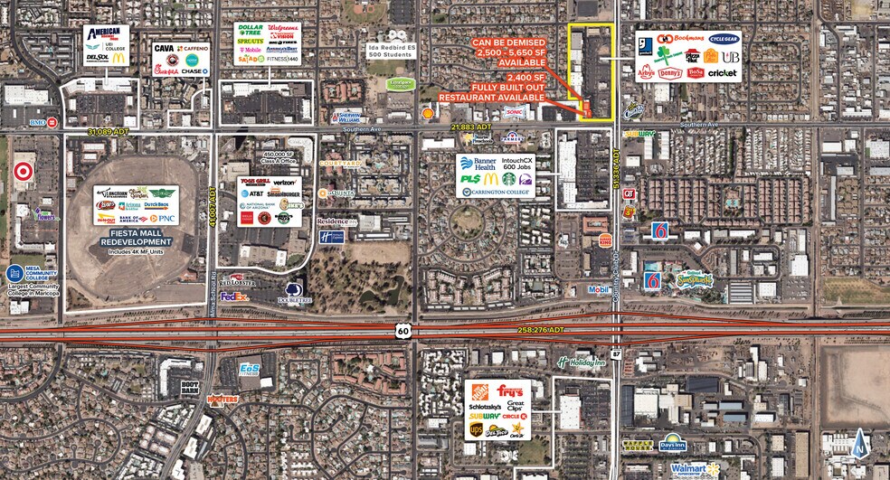 More Photos Of 1010-1140 S Country Club Dr, Mesa Unknown For Lease