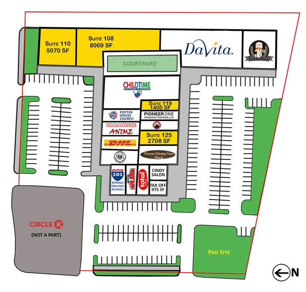 More Photos Of 9110 Jones Rd, Houston Storefront For Lease