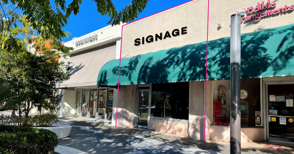 Primary Photo Of 237-241 Miracle Mile, Miami Storefront For Lease