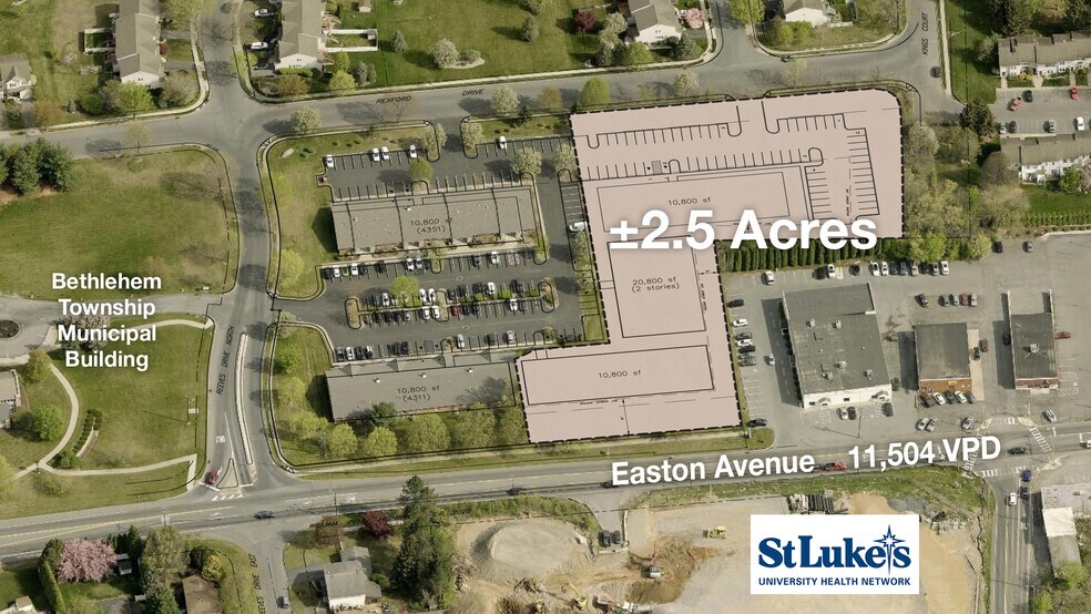 Primary Photo Of 4317 Easton Ave, Bethlehem Land For Sale