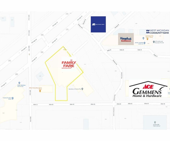 More Photos Of 5221 Cherry Ave, Hudsonville Storefront For Lease