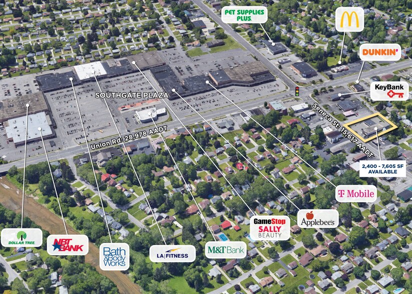 More Photos Of 4086-4090 Seneca St, Buffalo Storefront Retail Office For Lease